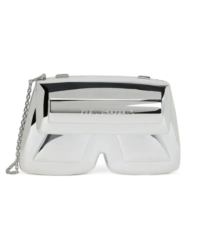 Karl Lagerfeld Ikon Clutch - Silber Silber
