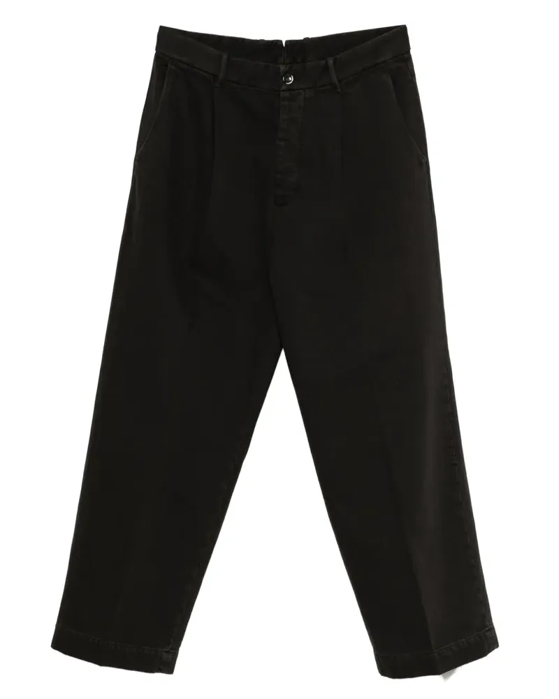 nine:inthe:morning pleated chino pants - Braun Braun