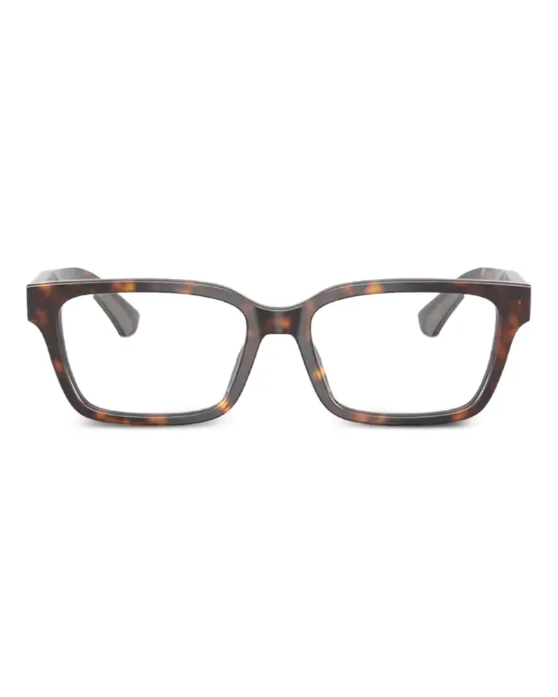 Burberry Brille mit eckigem Gestell - Braun Braun