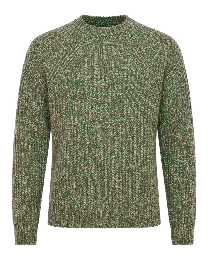 Paolo Pecora Milano raglan-sleeve sweater - Grün Grün
