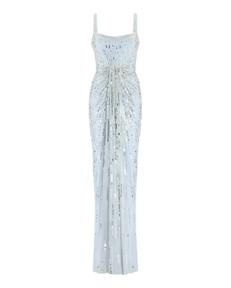 Jenny Packham Chrissy embellished dress - Blau Blau