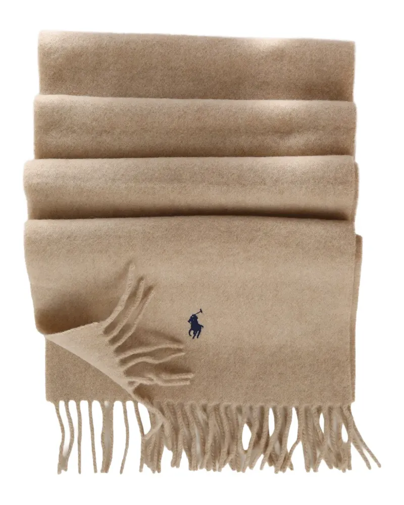 Ralph Lauren Schal mit Ponymotiv - Nude Nude