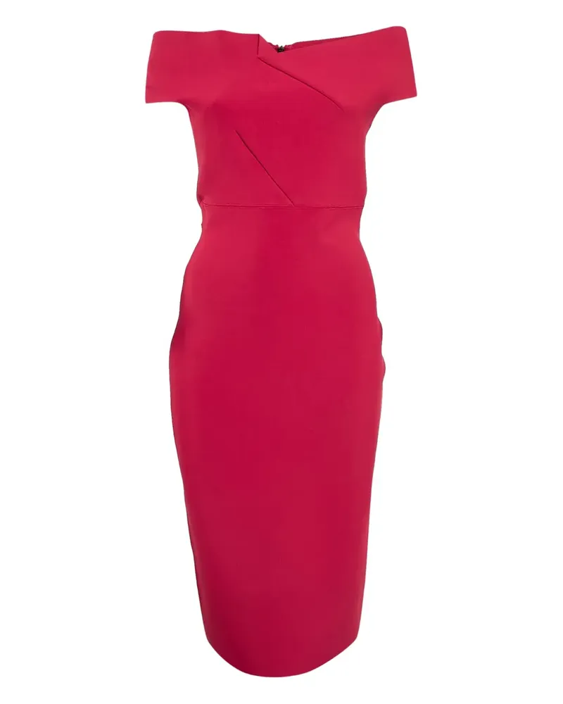 Roland Mouret Schulterfreies Kleid - Rot Rot