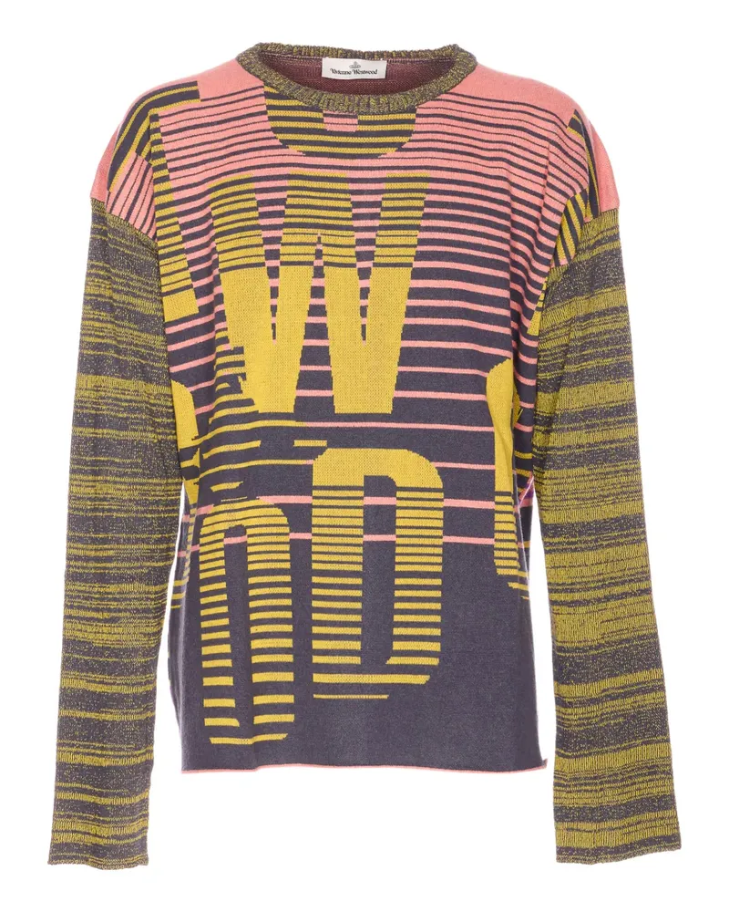 Vivienne Westwood Bruno Pullover mit Print - Gelb Gelb
