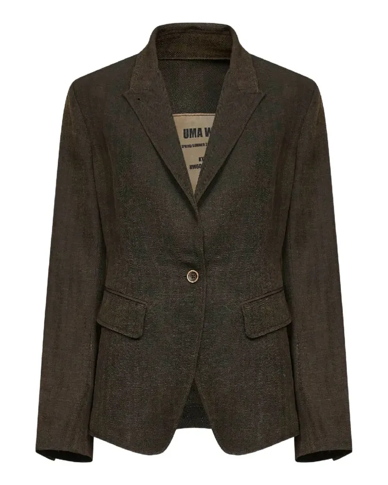 Uma Wang twisted asymmetric jacket - Braun Braun