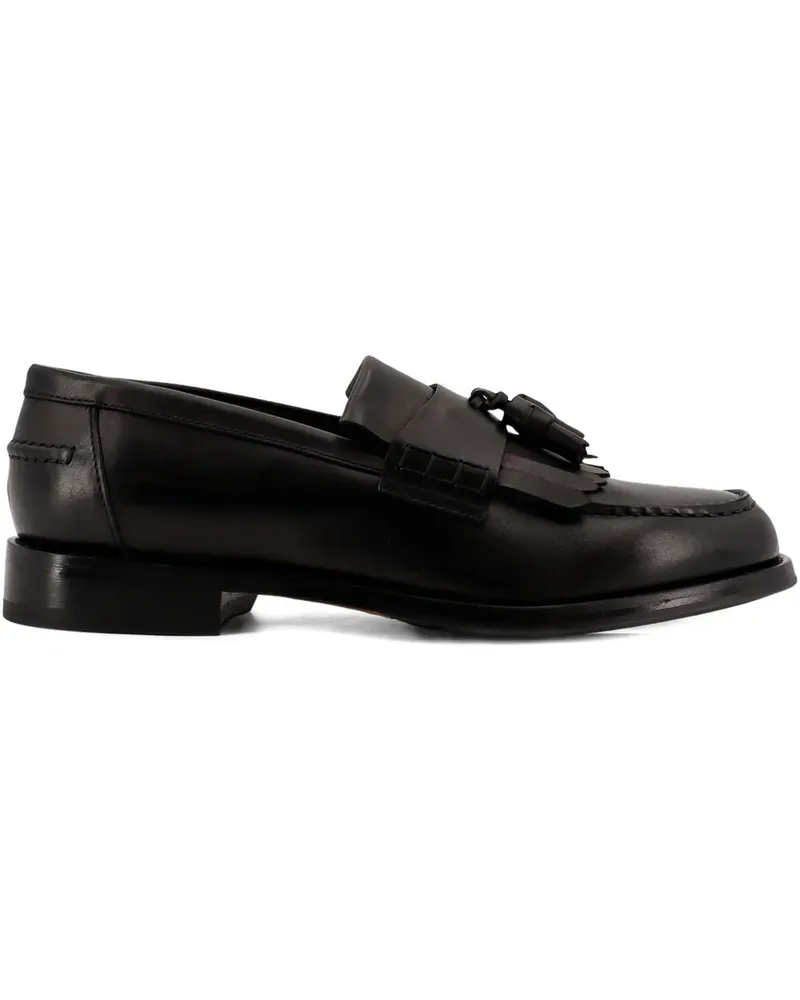 Doucal´s tassel-detail loafers - Schwarz Schwarz