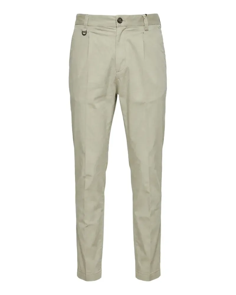 Paolo Pecora Milano pleated-detailing tailored trousers - Grün Grün