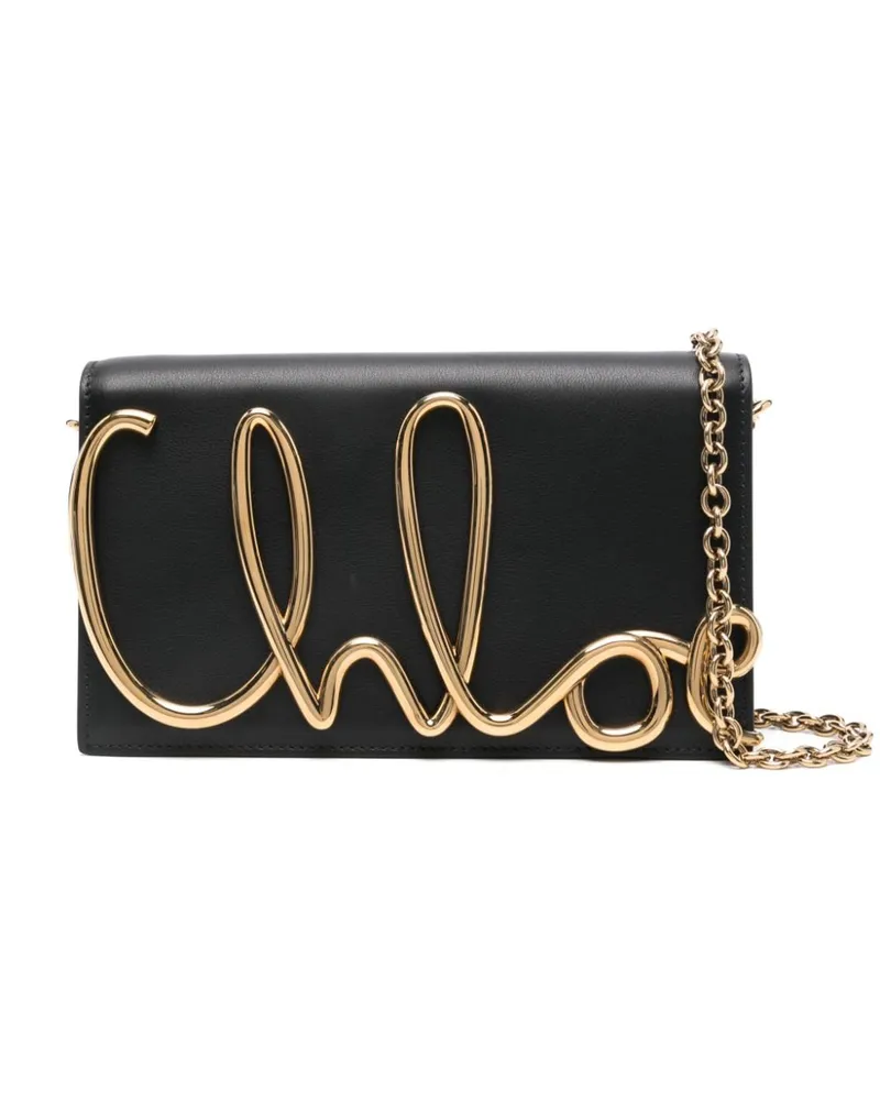 Chloé Iconic Umhängetasche - Schwarz Schwarz