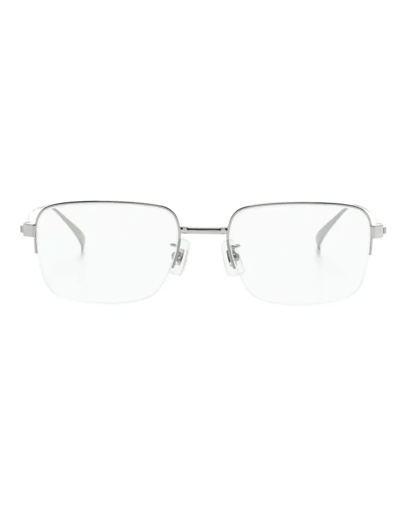 Dunhill Brille mit eckigem Gestell - Grau Grau