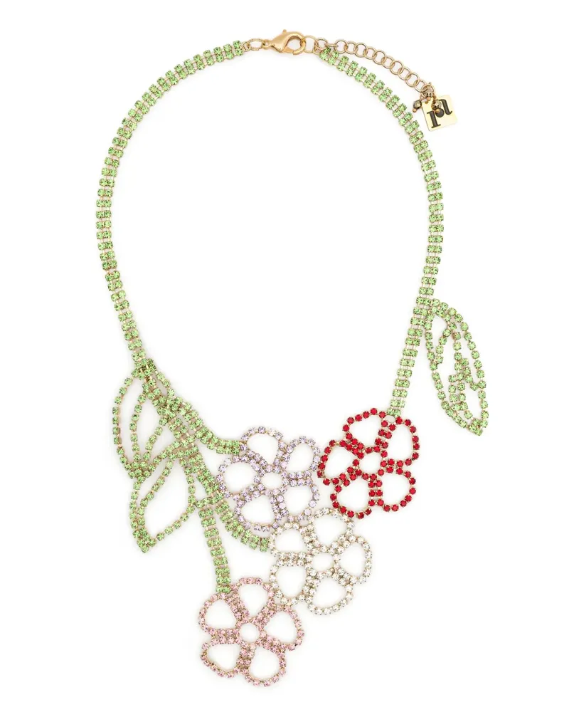 Rosantica Halskette mit Blumenmotiv - Gold Gold