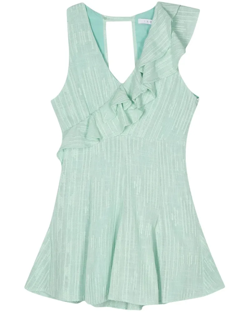 IRO Adely Minikleid - Grün Grün
