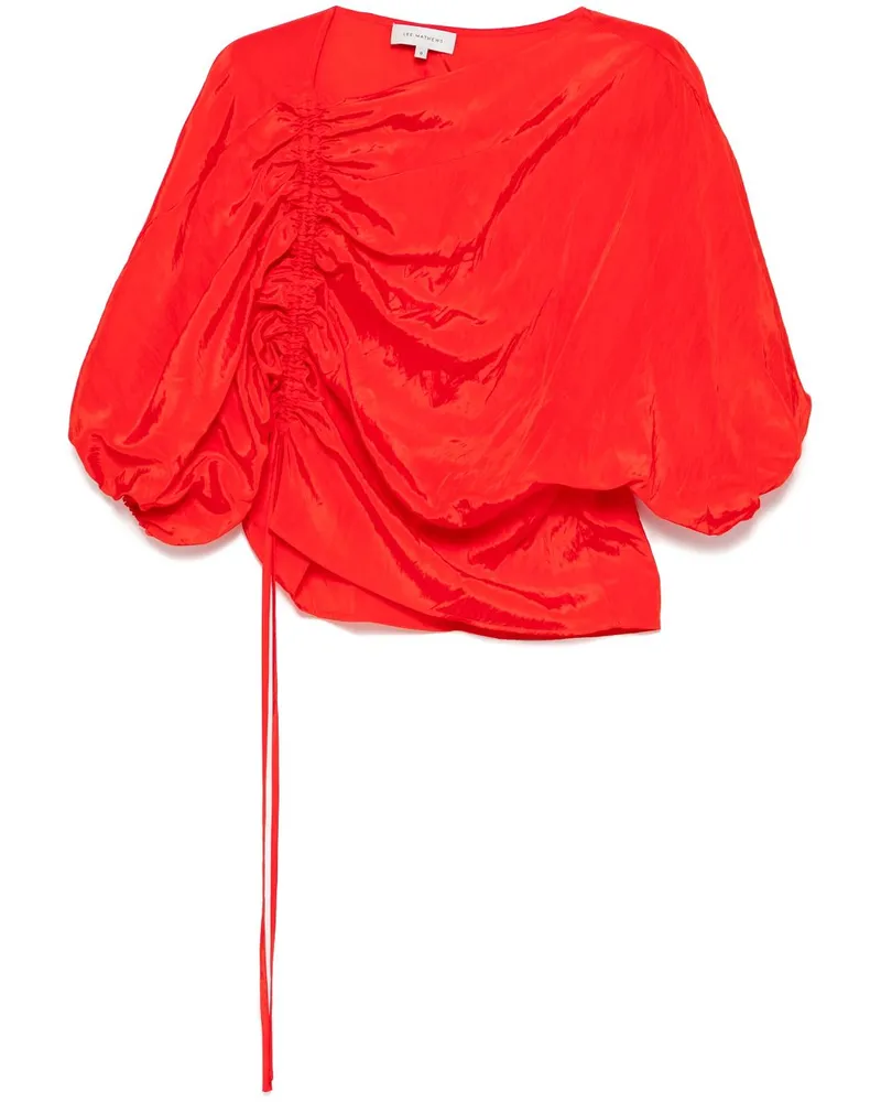 Lee Mathews Oberteil mit Kordelzug - Rot Rot