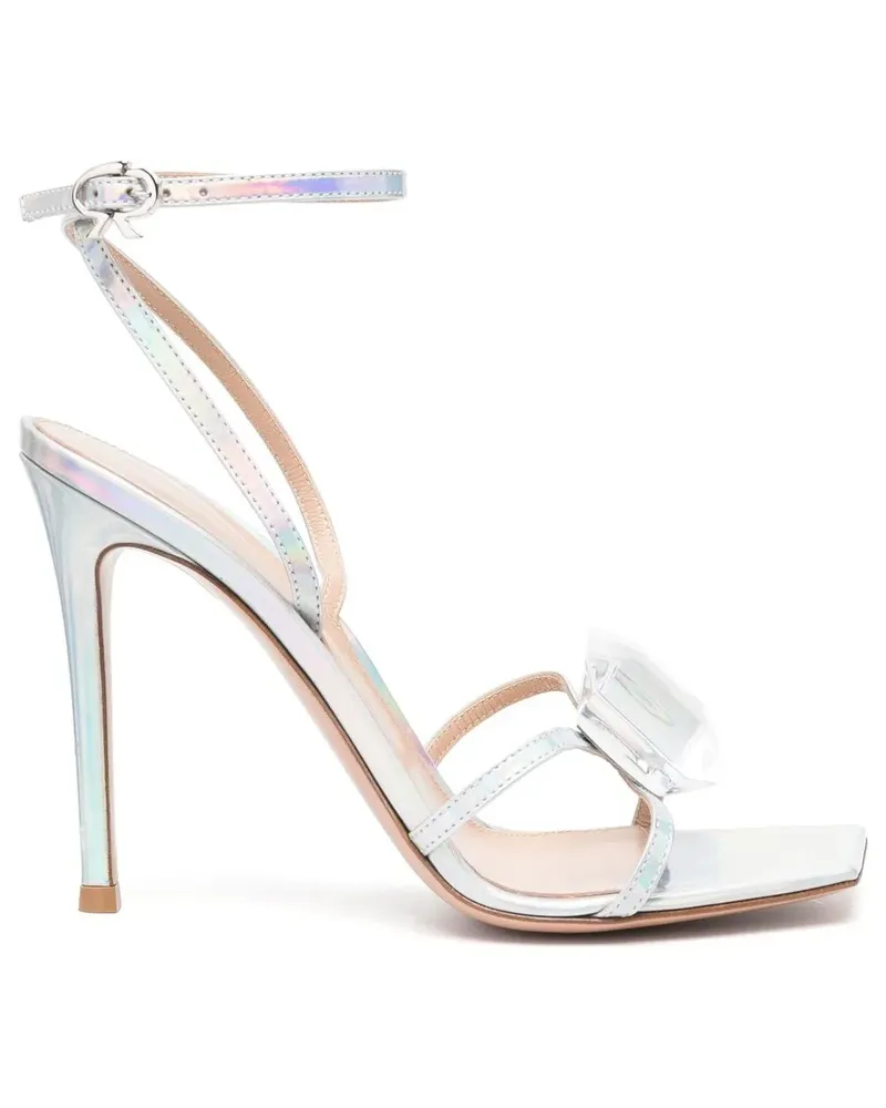 Gianvito Rossi Pumps mit holografischem Effekt 115mm - Silber Silber