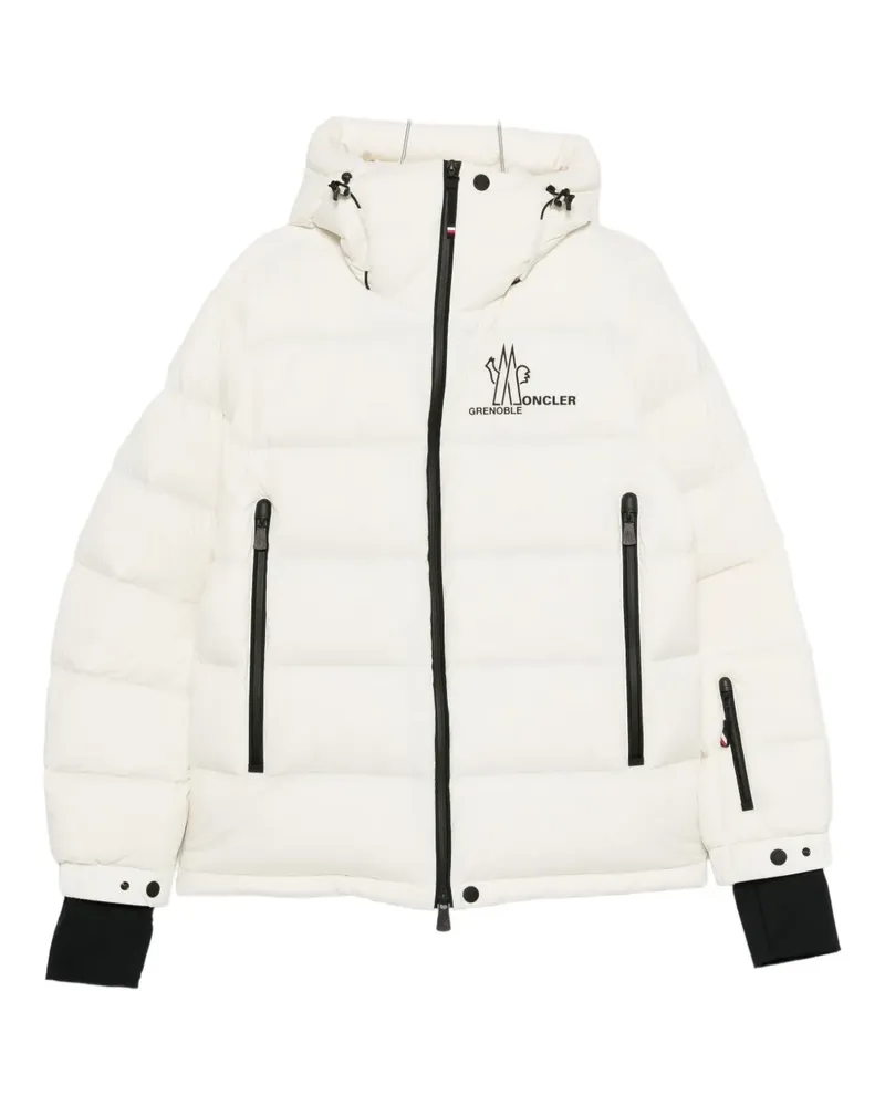 Moncler hooded zip-fastening jacket - Weiß Weiß