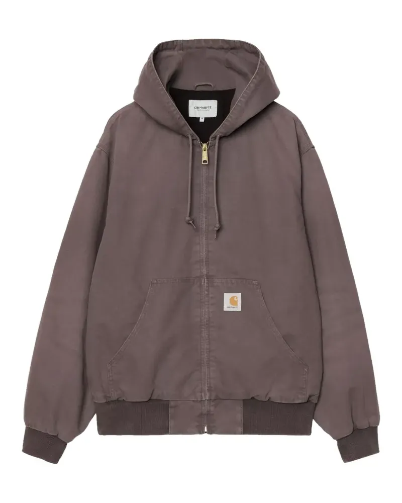 Carhartt WIP OG Active hooded zip jacket - Braun Braun