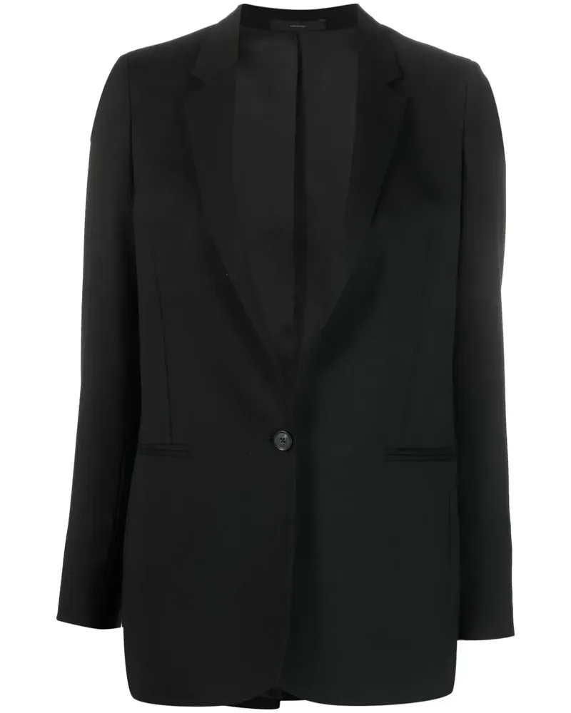 Paul Smith Einreihiger Blazer - Schwarz Schwarz