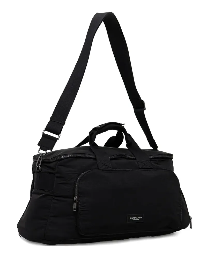 Marc O'Polo Reisetasche mit Reißverschluss - Schwarz Schwarz