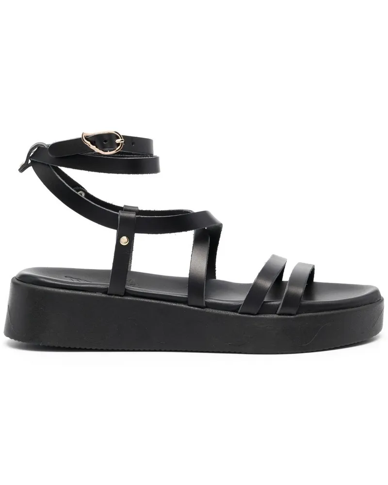 Ancient Greek Sandals Aristea Sandalen - Schwarz Schwarz