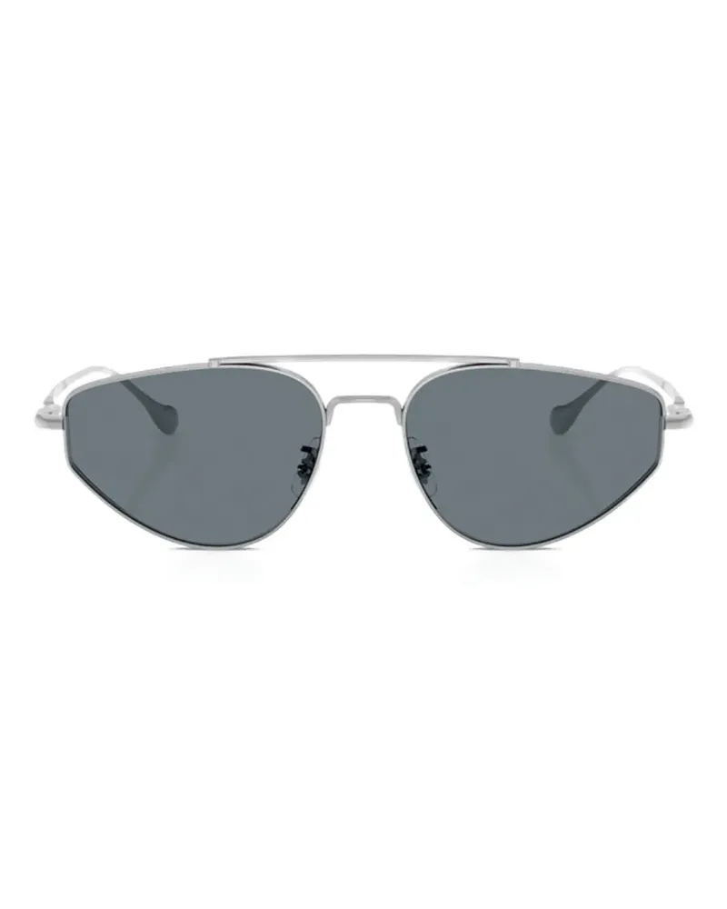 Oliver Peoples Getönte Edition 5 Pilotenbrille - Silber Silber
