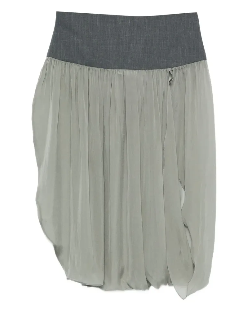 Paloma Wool Faltenrock mit hohem Bund - Grau Grau