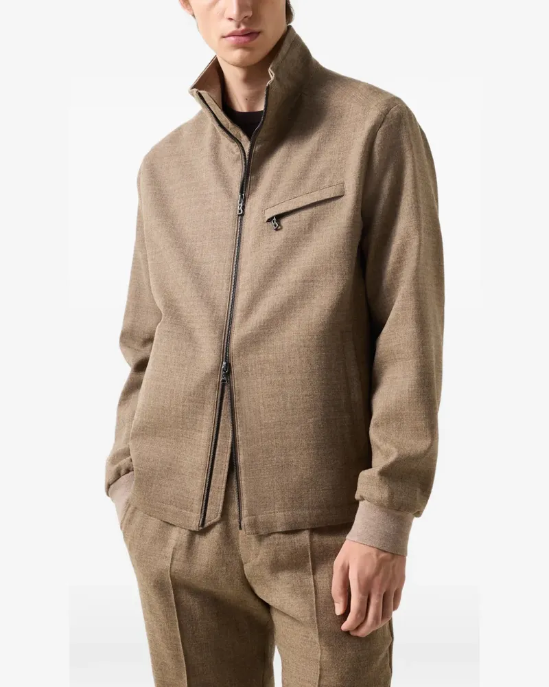 Bogner Milan Jacke aus Schurwolle - Braun Braun