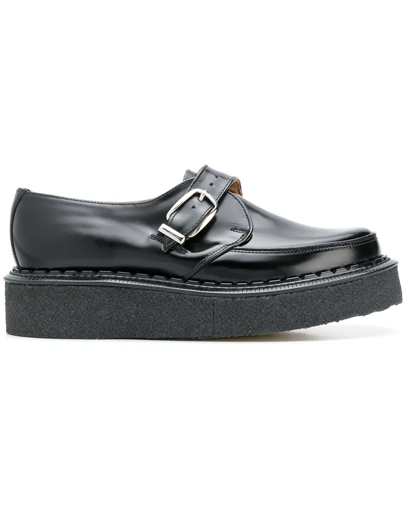 Comme des Garçons Creepers mit Schnalle - Schwarz Schwarz