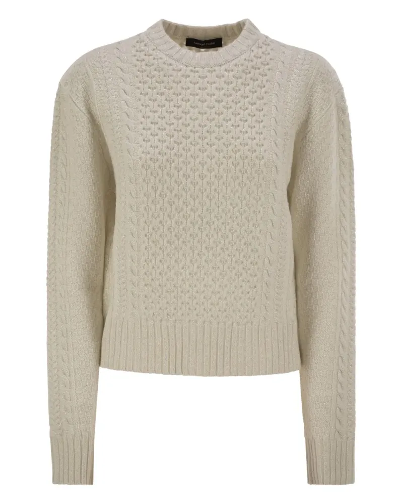Fabiana Filippi Pullover mit Rundhalsausschnitt - Nude Nude