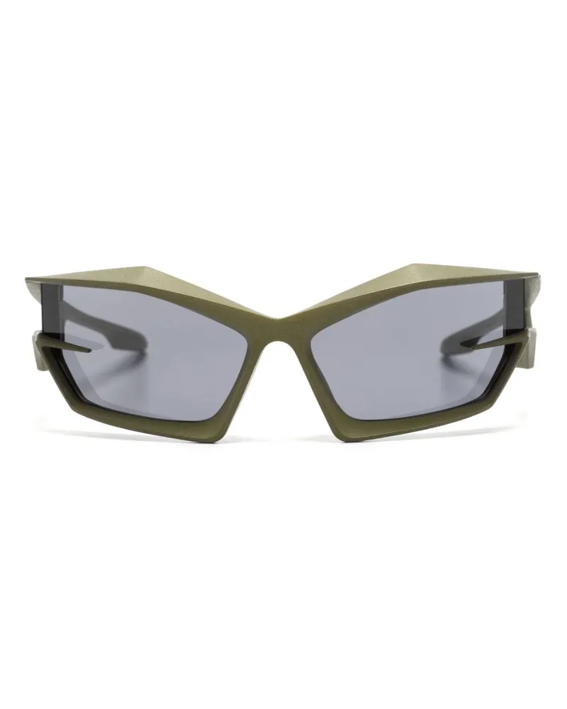 Givenchy Giv Cut Sonnenbrille mit Shield-Gestell - Grün Grün