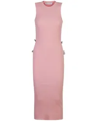 Mach & Mach Kleid mit Schleife Rosa