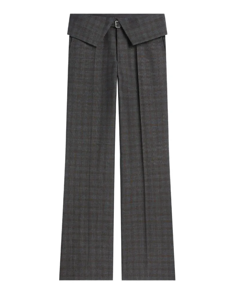 Dries van Noten Hose mit Klappe - Grau Grau