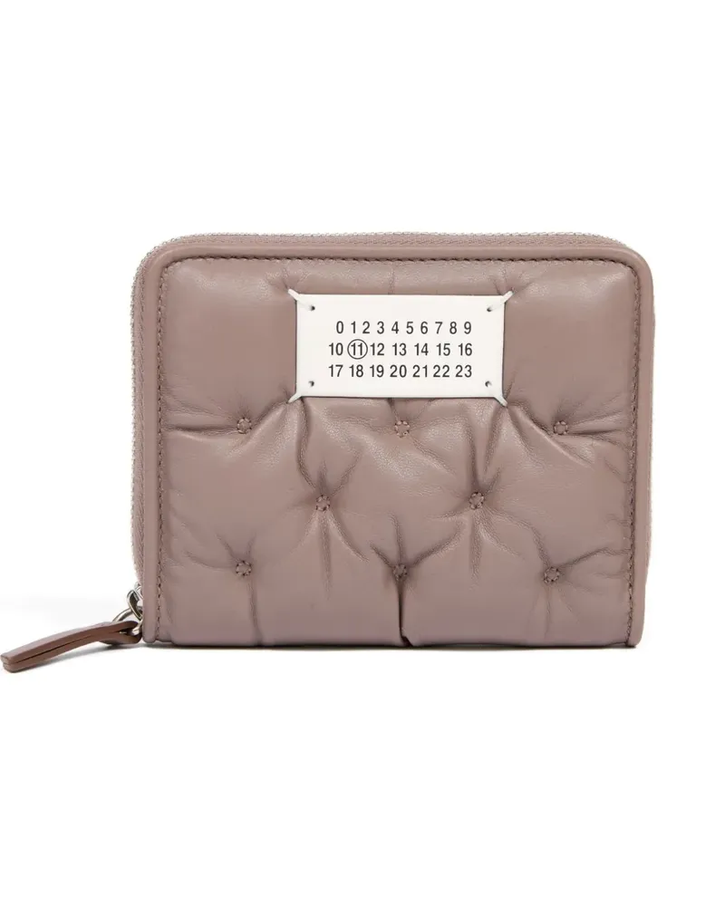 Maison Margiela Gestepptes Portemonnaie - Nude Nude