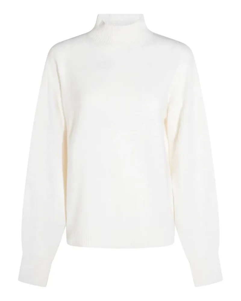 Malo Pullover aus Baumwolle - Weiß Weiß