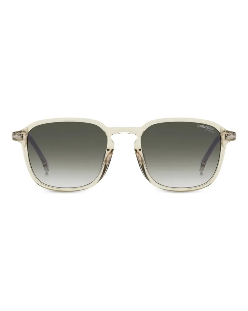 Carrera Sonnenbrille mit eckigem Gestell - Nude Nude