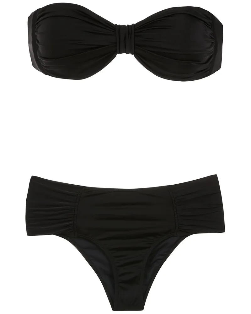 BRIGITTE Bandeau-Bikini - Schwarz Schwarz