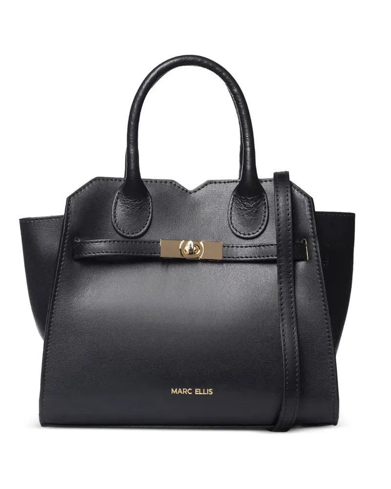 MARC ELLIS logo-detail tote bag - Schwarz Schwarz