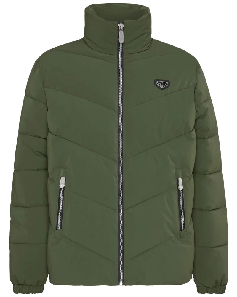Philipp Plein Gefütterte Jacke - Grün Grün