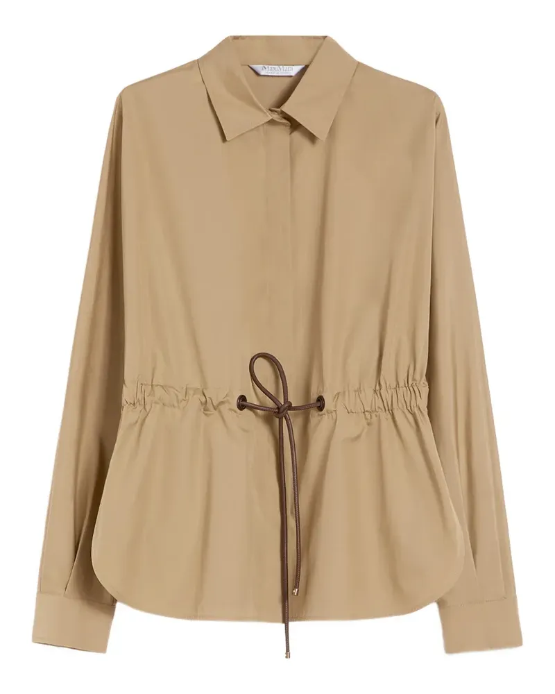Max Mara Hemd mit Kordelzug - Nude Nude