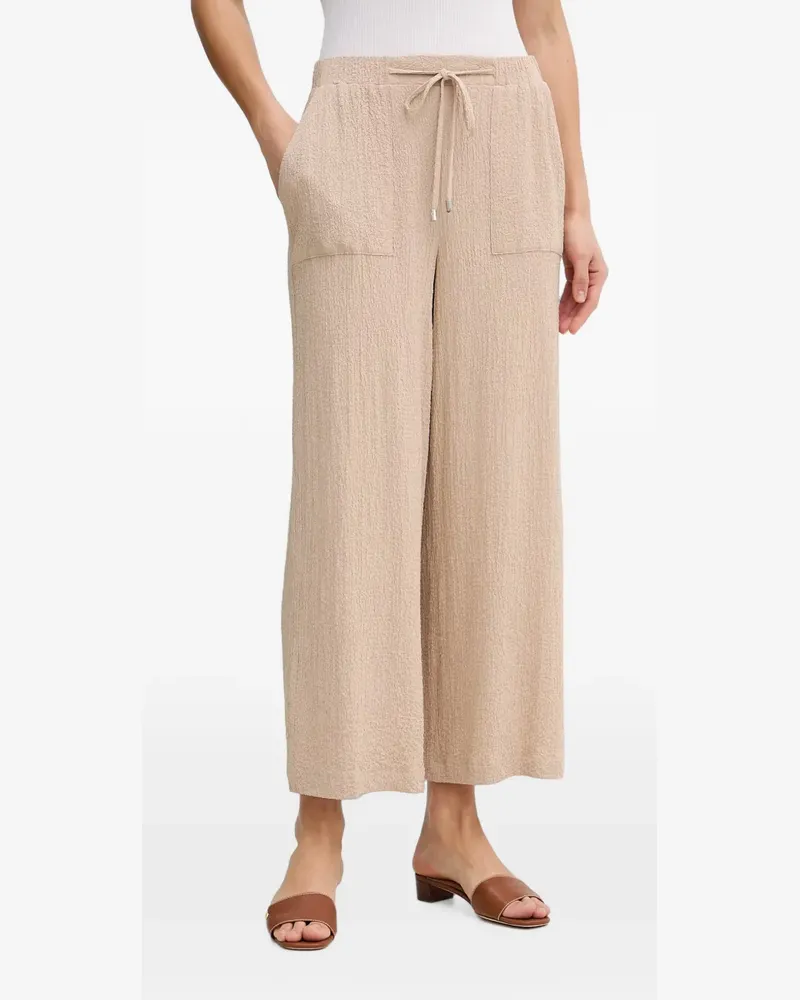 Joseph Ribkoff Palazzohose in Knitteroptik - Nude Nude