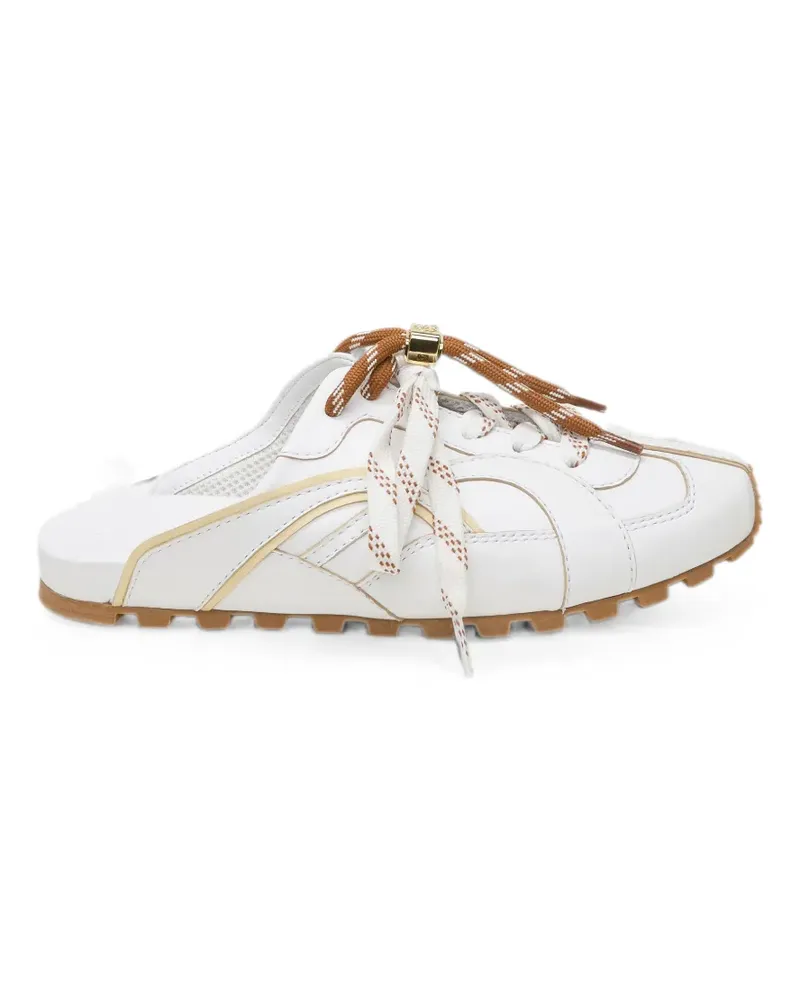 Dorothee Schumacher Mules mit Schnürung - Weiß Weiß