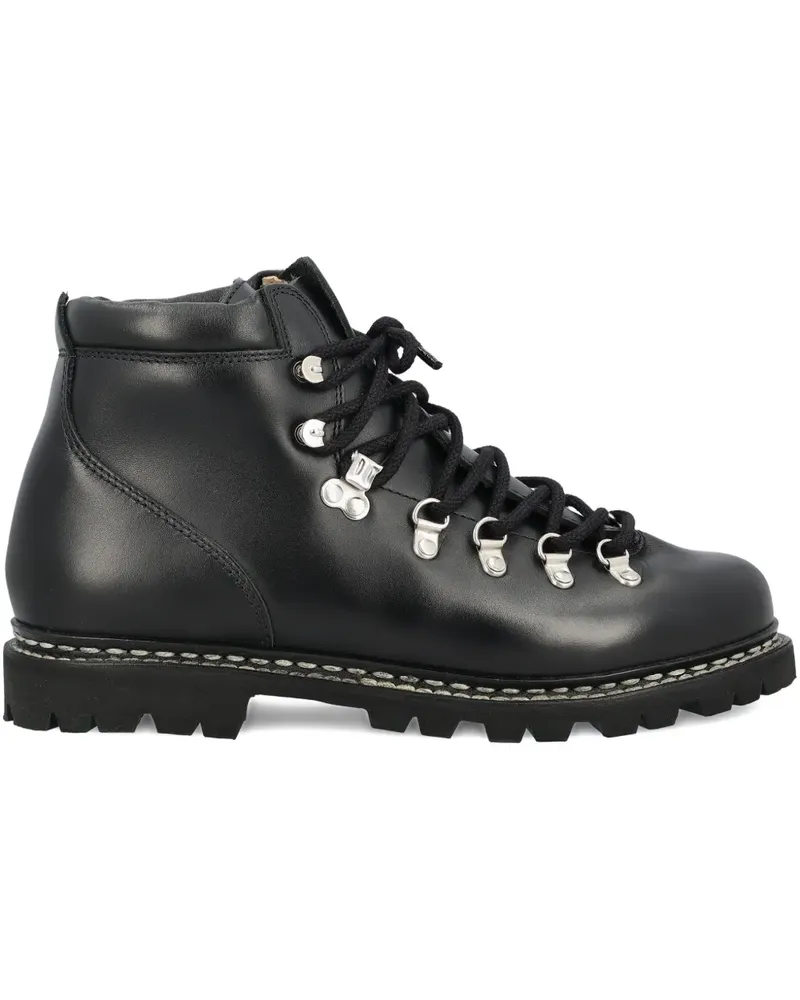 Paraboot Schnürstiefel aus Leder - Schwarz Schwarz