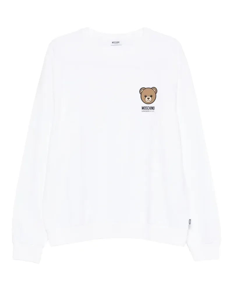 Moschino Teddy-motif sweatshirt - Weiß Weiß