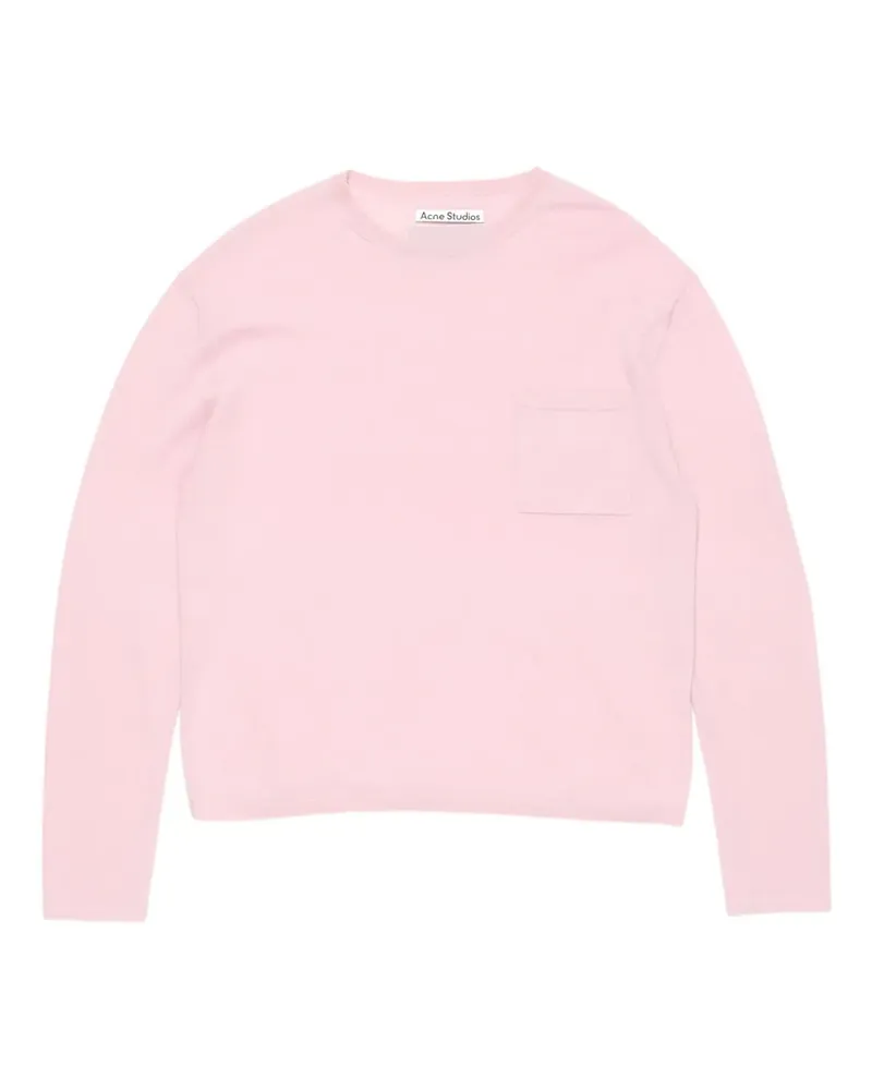 Acne Studios Pullover aus Baumwolle - Rosa Rosa