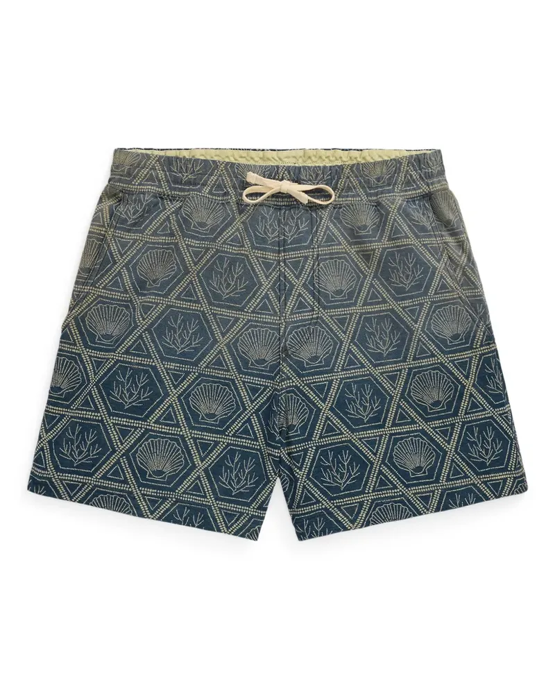 Ralph Lauren Shorts mit Print - Blau Blau