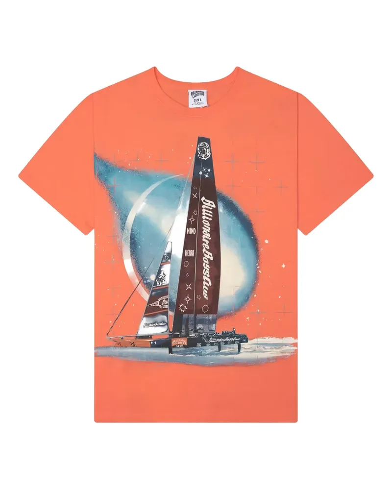 Billionaire Boys Club graphic-print T-shirt - Orange Orange