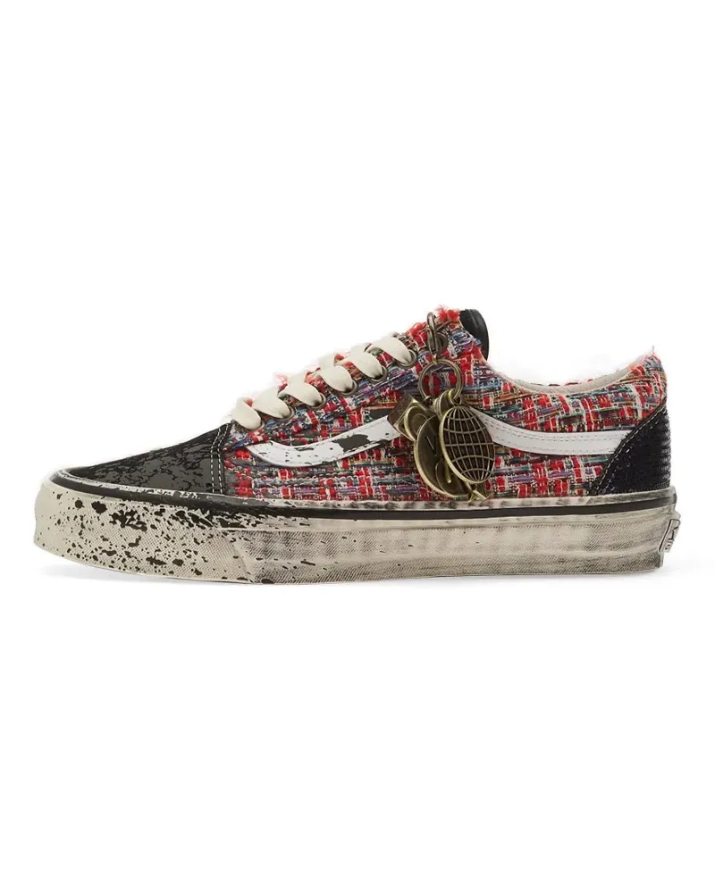 Vans LX Old Skool tweed-panel sneakers - Rot Rot