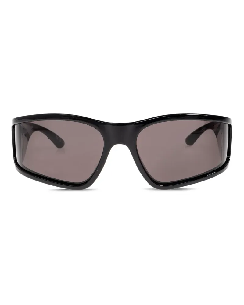 Balenciaga Sunset D-Frame Sonnenbrille - Schwarz Schwarz