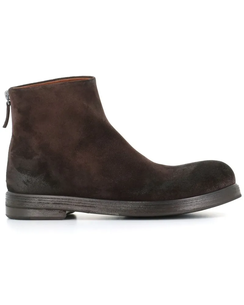 Marsèll Stiefel mit runder Kappe - Braun Braun