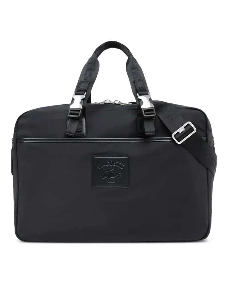 Lacoste Laptoptasche mit Logo - Schwarz Schwarz