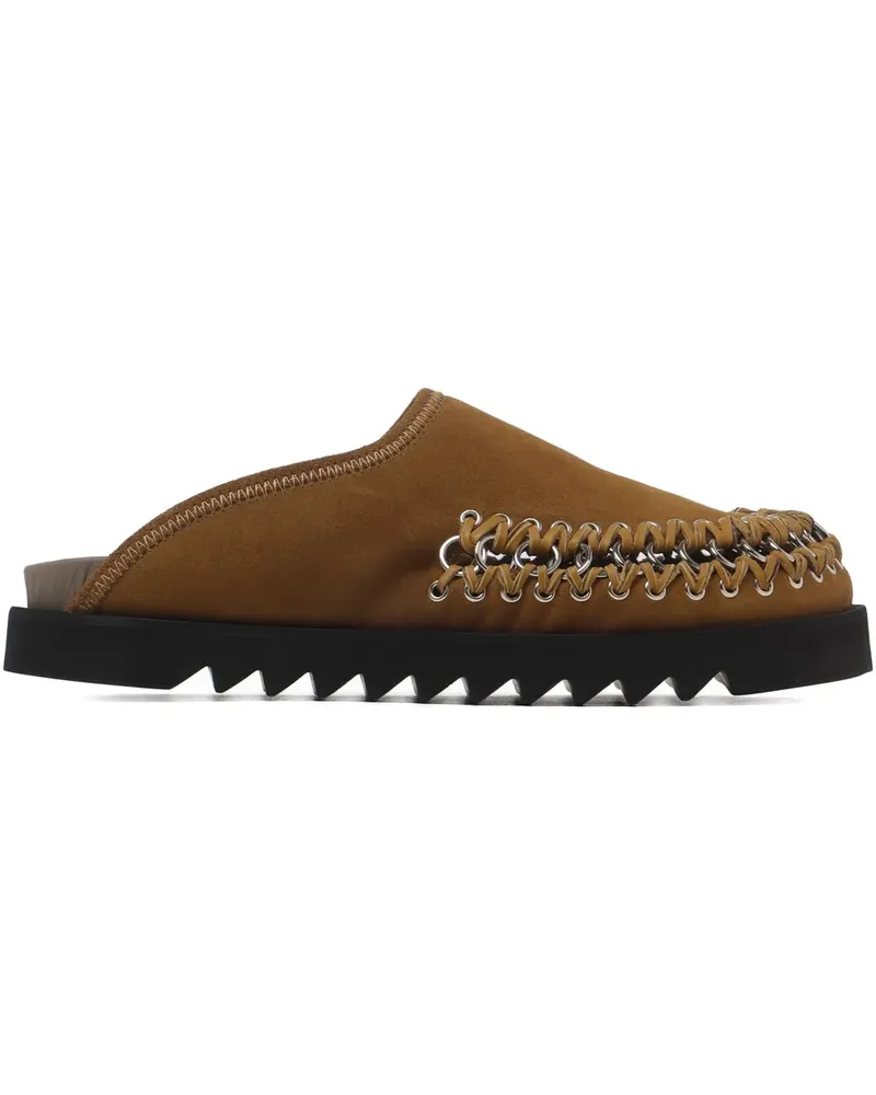 Toga Verzierte Mules - Braun Braun