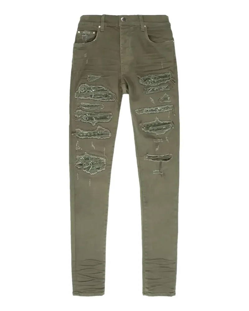 Amiri Bandana Thrasher jeans - Grün Grün